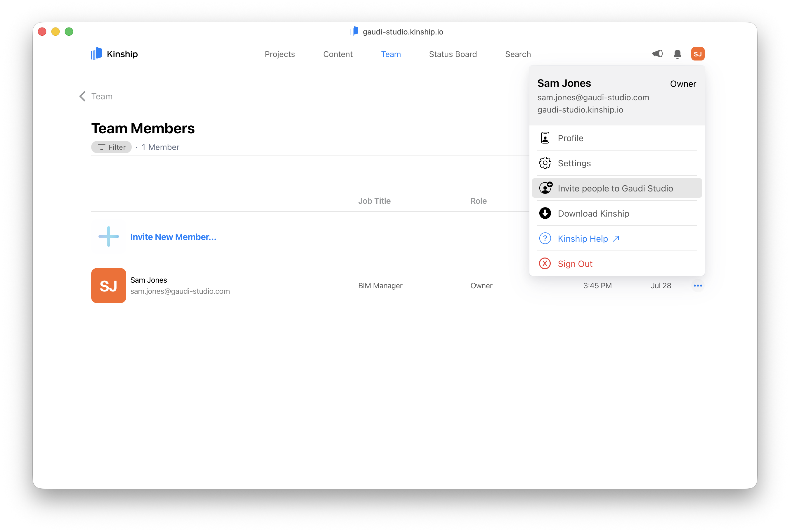 How to Invite Members to Your Team - Kinship