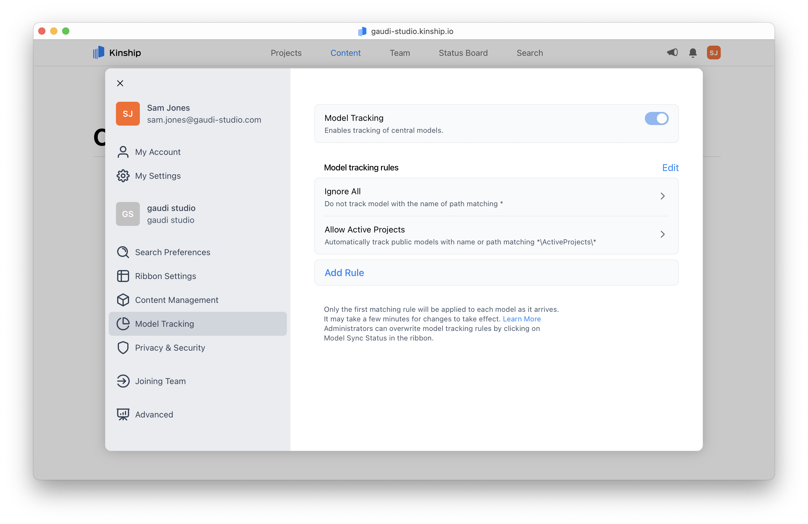 How to Prevent Models from Being Tracked Automatically - Kinship